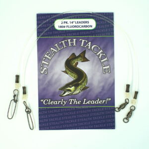 Stealth Tackle Fluorocarbon Leaders - 100 lb - 2 Pack - Musky Tackle Online