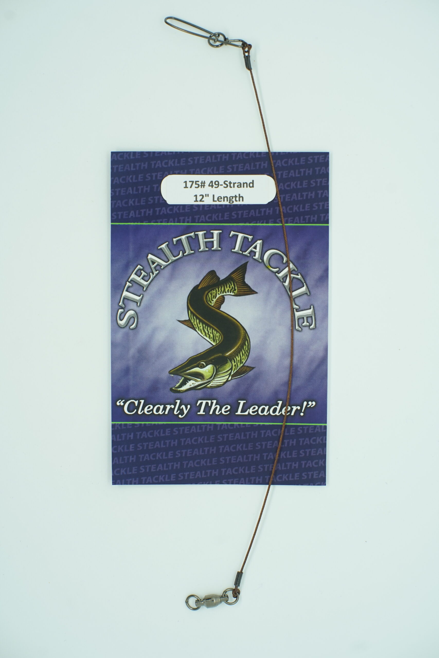 Single Pack 175# 49 Strand Wire Leader - Stealth Tackle