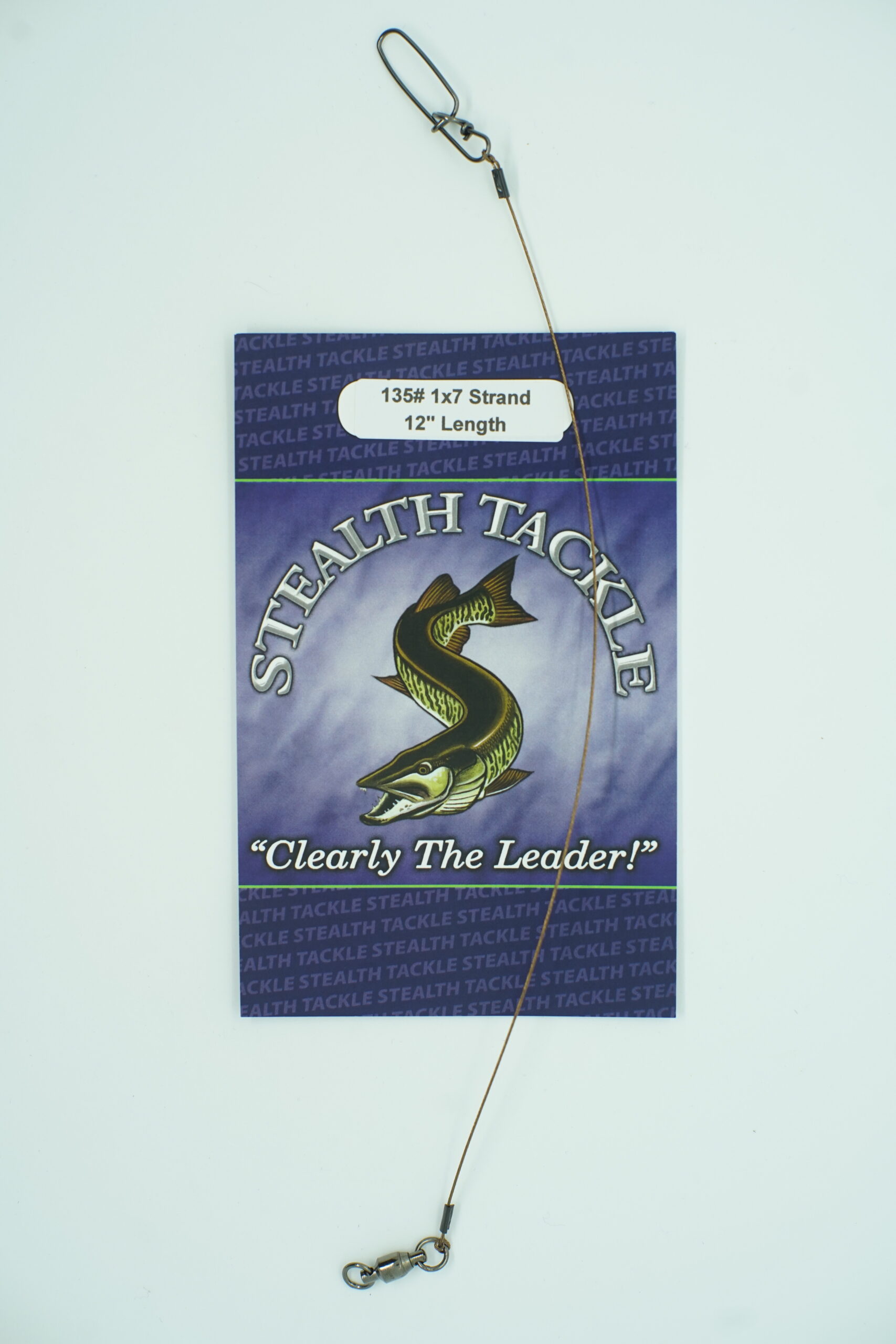 Single Pack 135# 7 Strand Wire Leader - Stealth Tackle